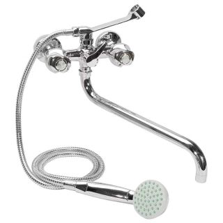 Смеситель для ванны и душа Frap F2626 хром